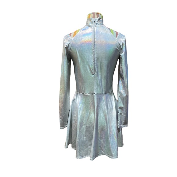 Modern Hero Adult Silver Alien Dress 0880 - Picture 5 of 7
